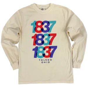 1837 Stacked Long Sleeve Cotton Shirt