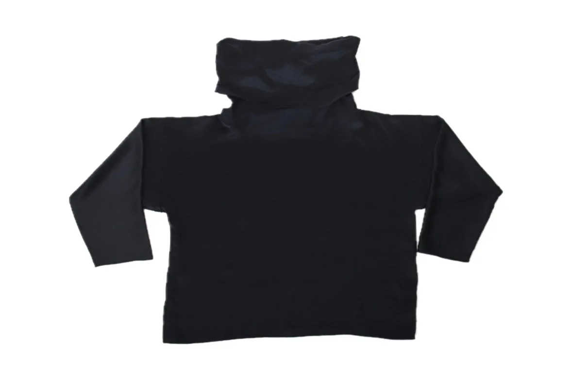 1990s Zoran Satin Cowl Blouse