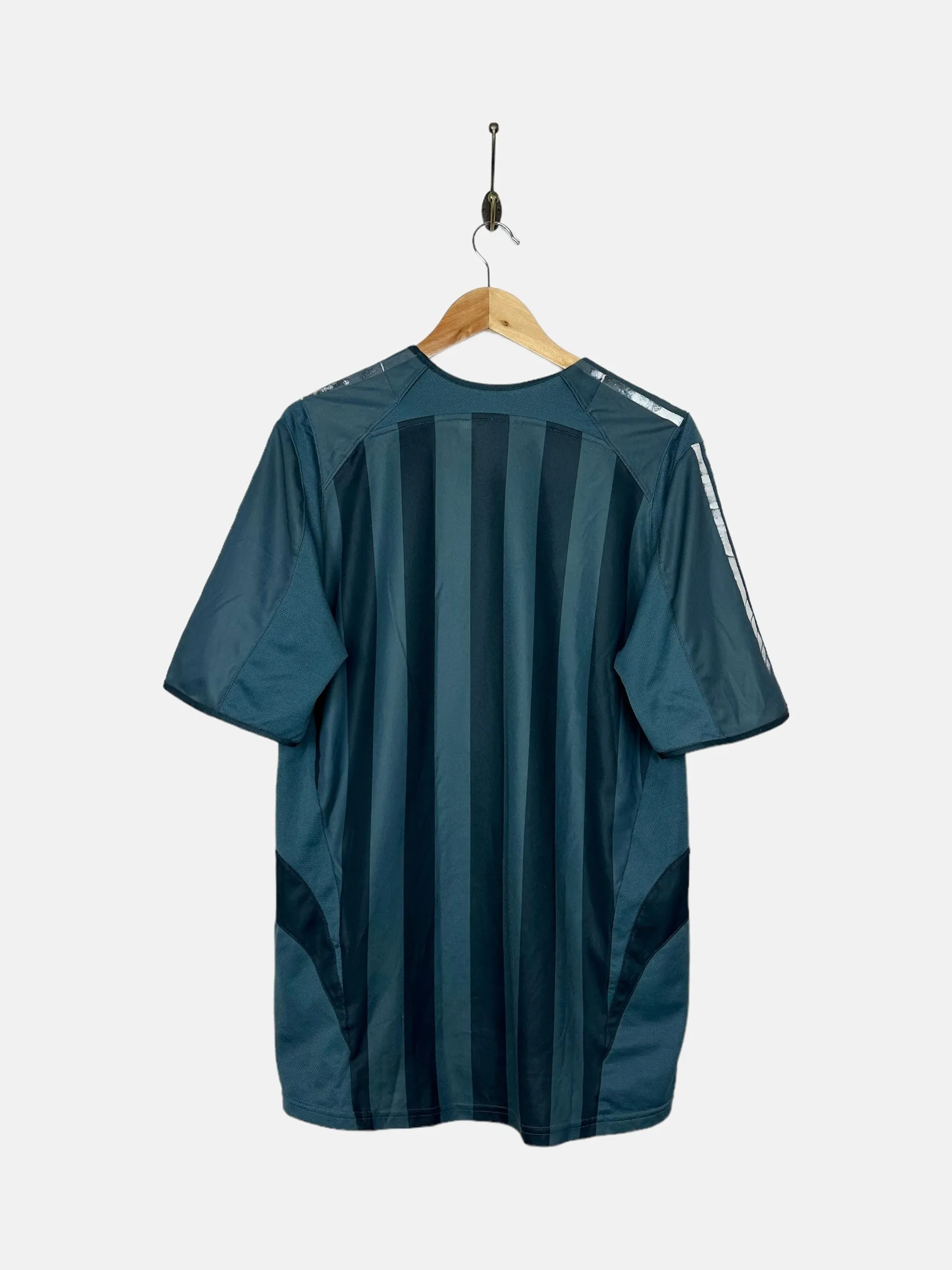 2005 Adidas Newcastle Away Kit Vintage Football Jersey Size L