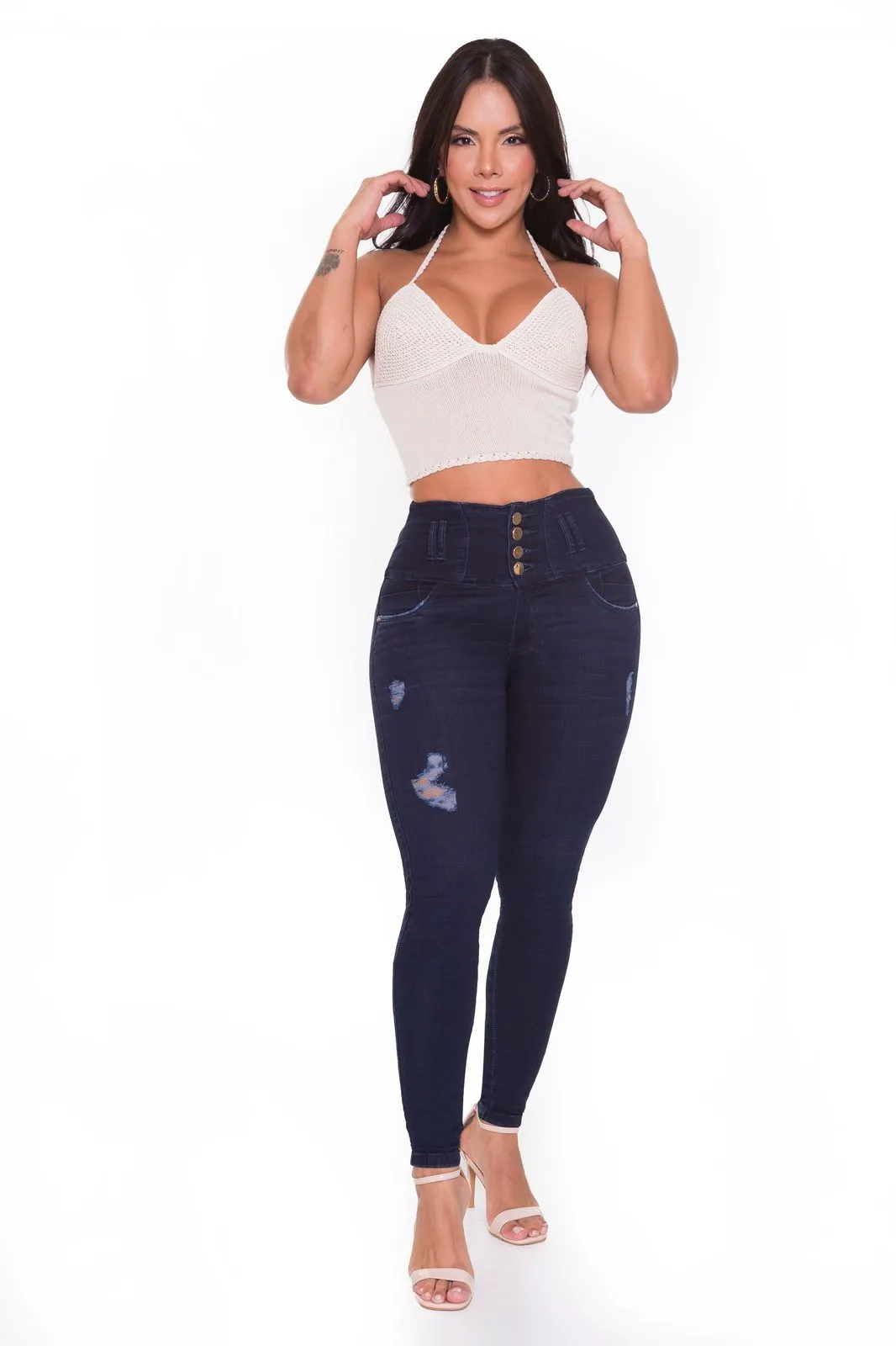 2448 100% Authentic Colombian Push Up Jeans