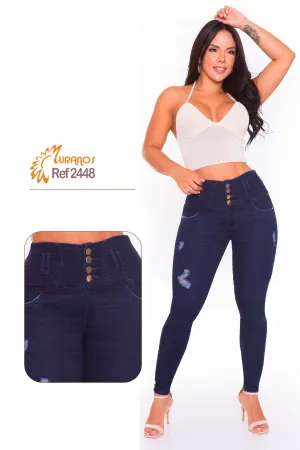 2448 100% Authentic Colombian Push Up Jeans