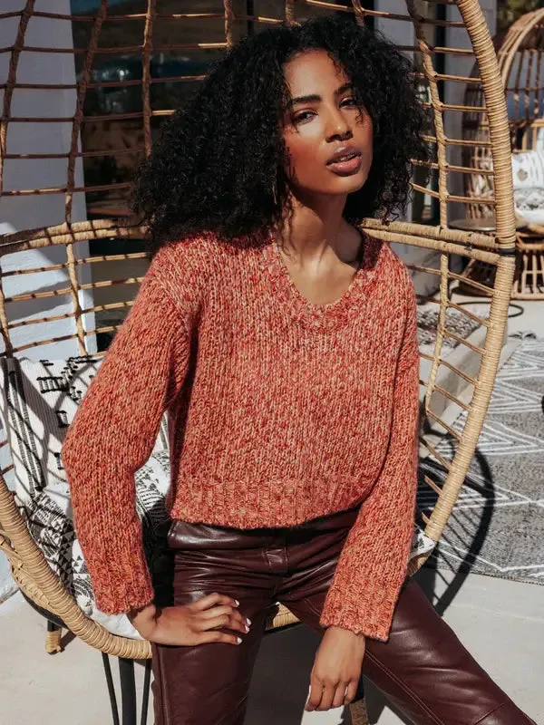 27 Miles Malibu - Gaetana Sweater in prarie