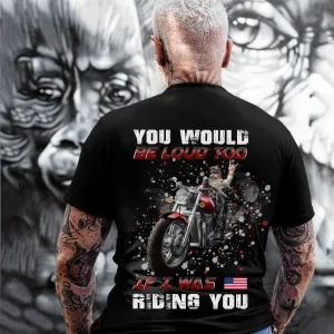 2D Black Tshirt - Biker - Hdmt