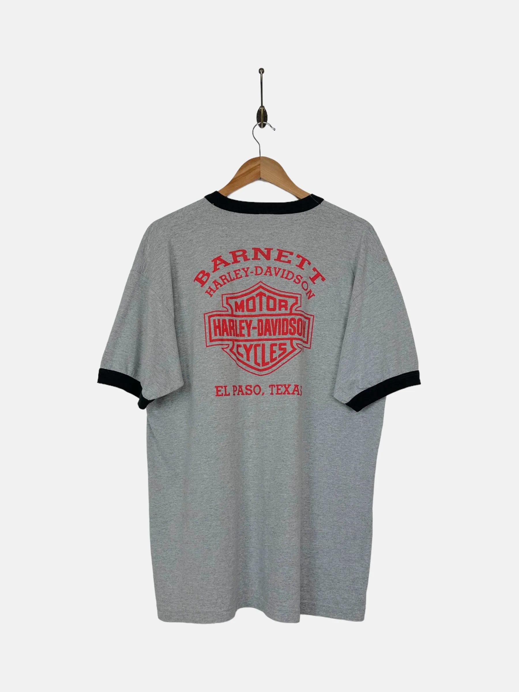 90's Harley Davidson El Paso USA Made Vintage T-Shirt Size XL