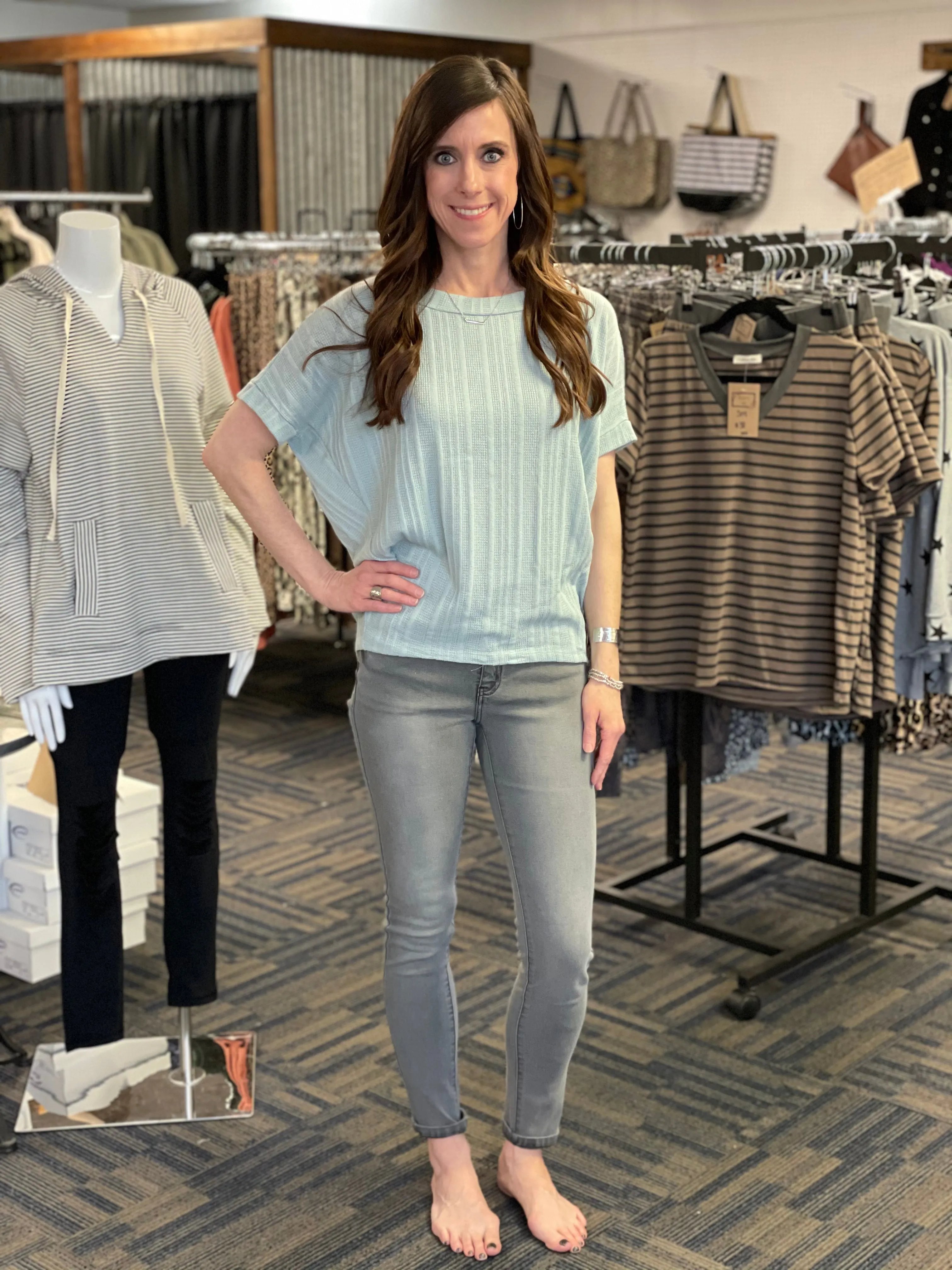 Abilene Mid Rise Super Skinny Jeans