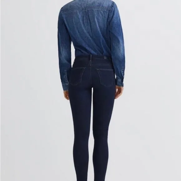 AG Adriano Goldschmied The Absolute Legging Extreme Skinny Dark Wash Jeans