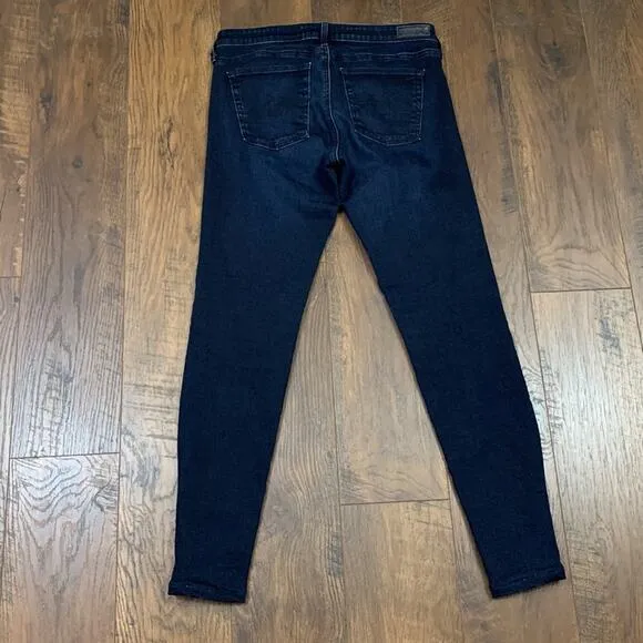 AG Adriano Goldschmied The Absolute Legging Extreme Skinny Dark Wash Jeans