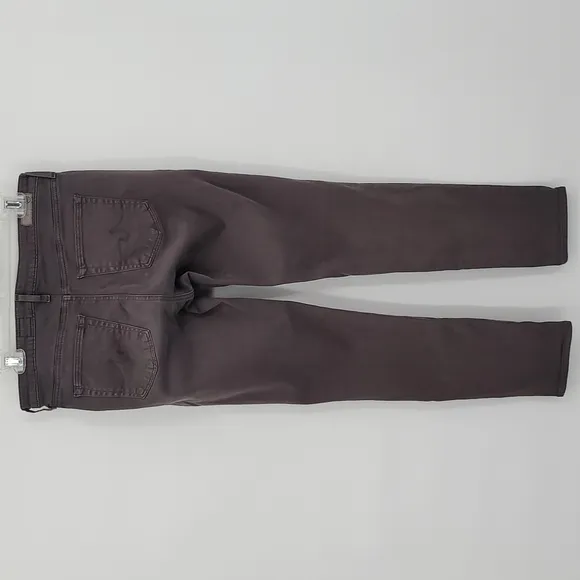 AG Adriano Goldschmied The Prima Mid Rise Cigarette Jeans Skinny Gray Size 29R