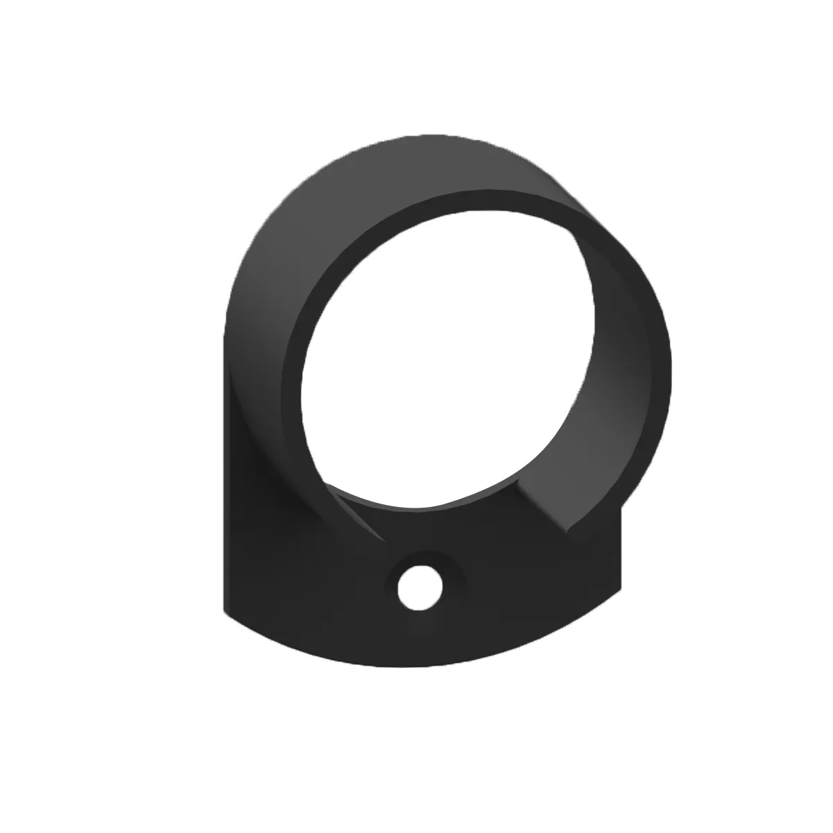[ALCRRD] Aluminum Caprail - Round Wall Flange (BS, MBL)