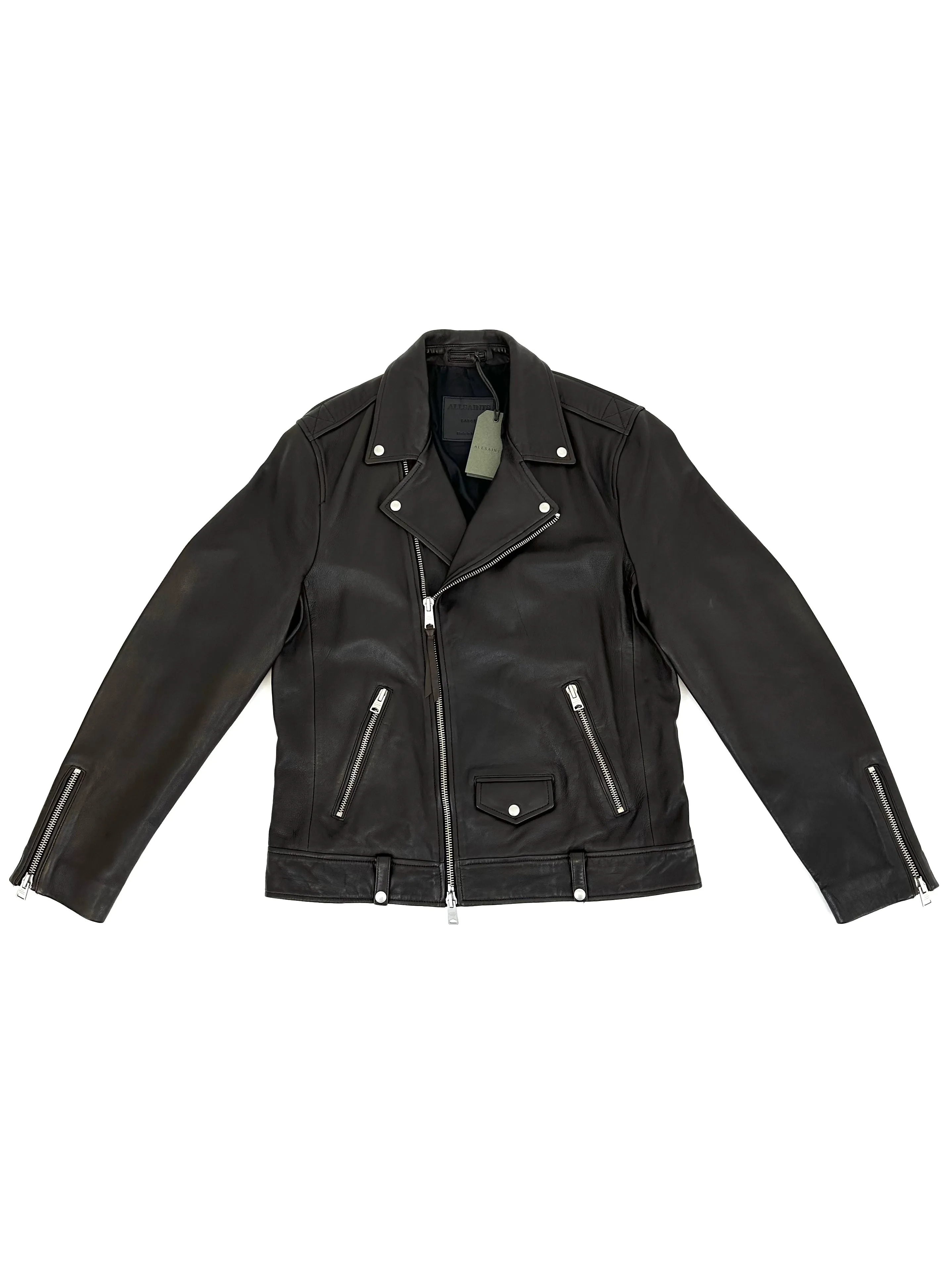 All Saints Milo Biker Leather Jacket