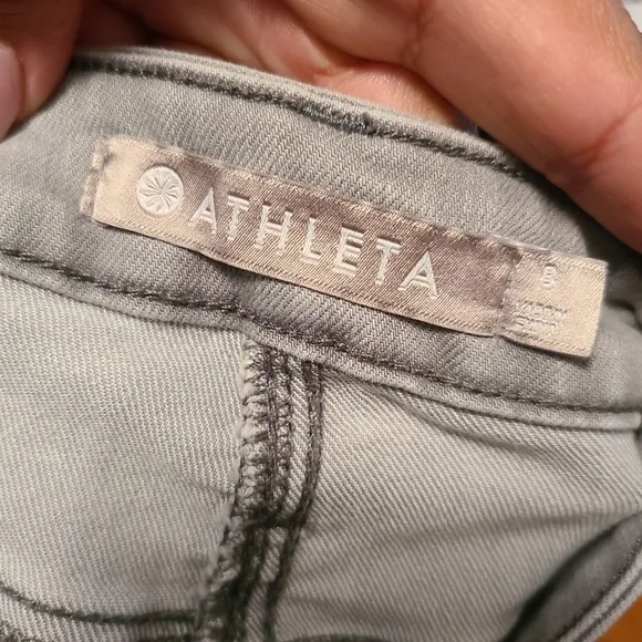 Athleta Sculptek Skinn Kenai Wash‎ Jeans Size 8