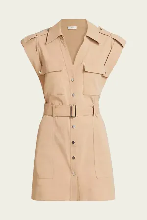 Ava II Mini Dress in Flax