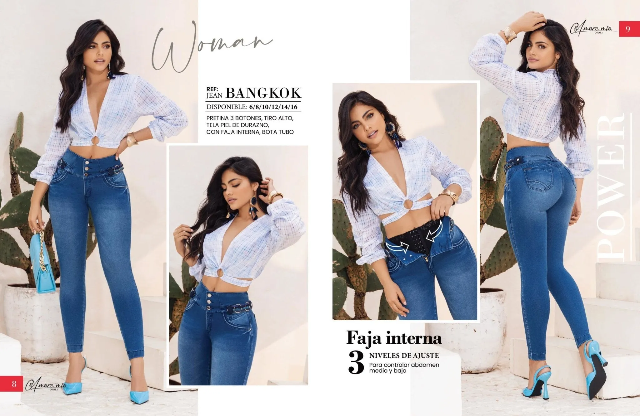 Bangkok FAJA 100% Authentic Colombian Push Up Jeans