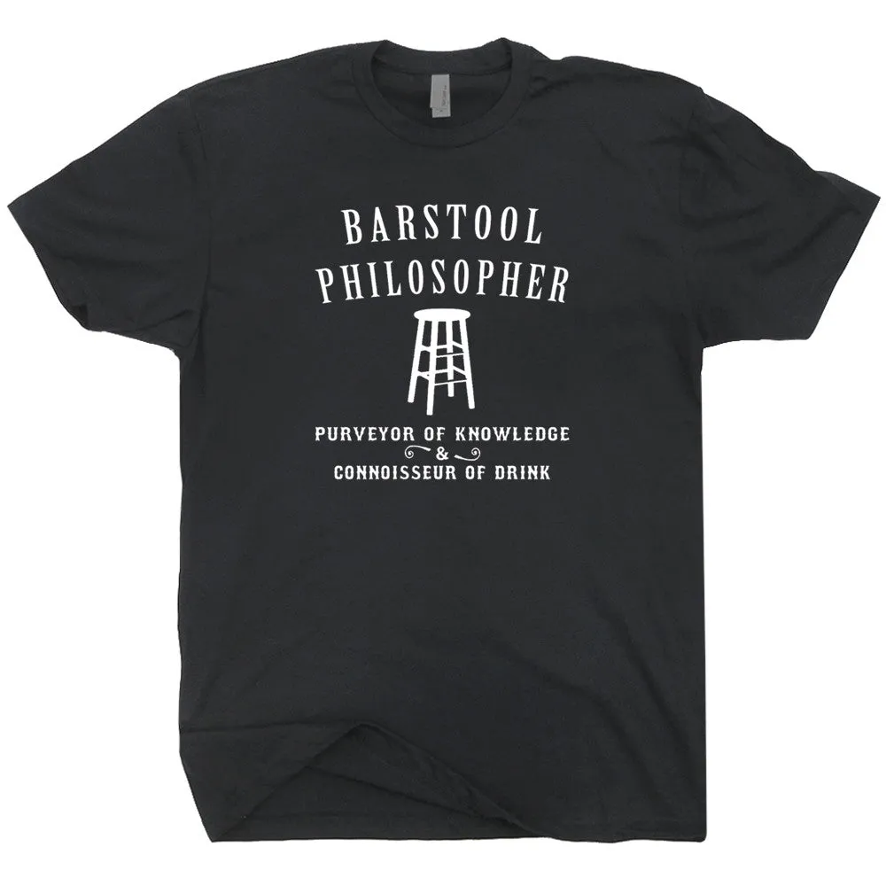 Barstool Philosopher T Shirt Vintage Beer T Shirts