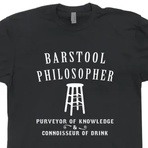 Barstool Philosopher T Shirt Vintage Beer T Shirts