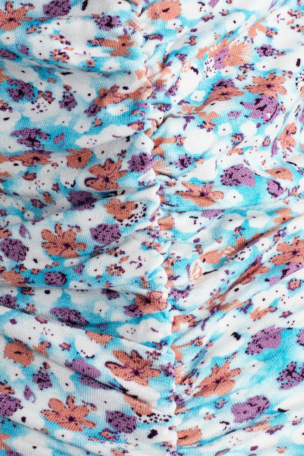 Beala Kjole - Blå Blomsterprint