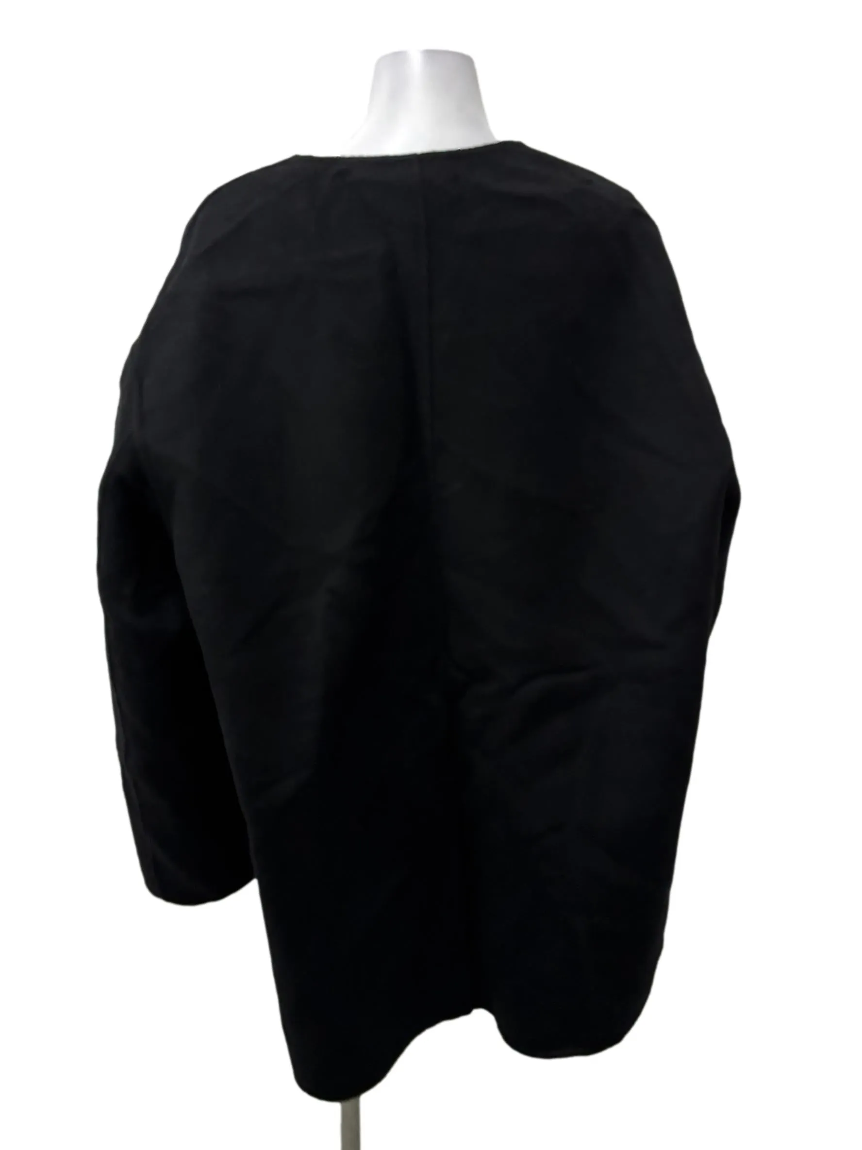 Black V-Neck Jacket