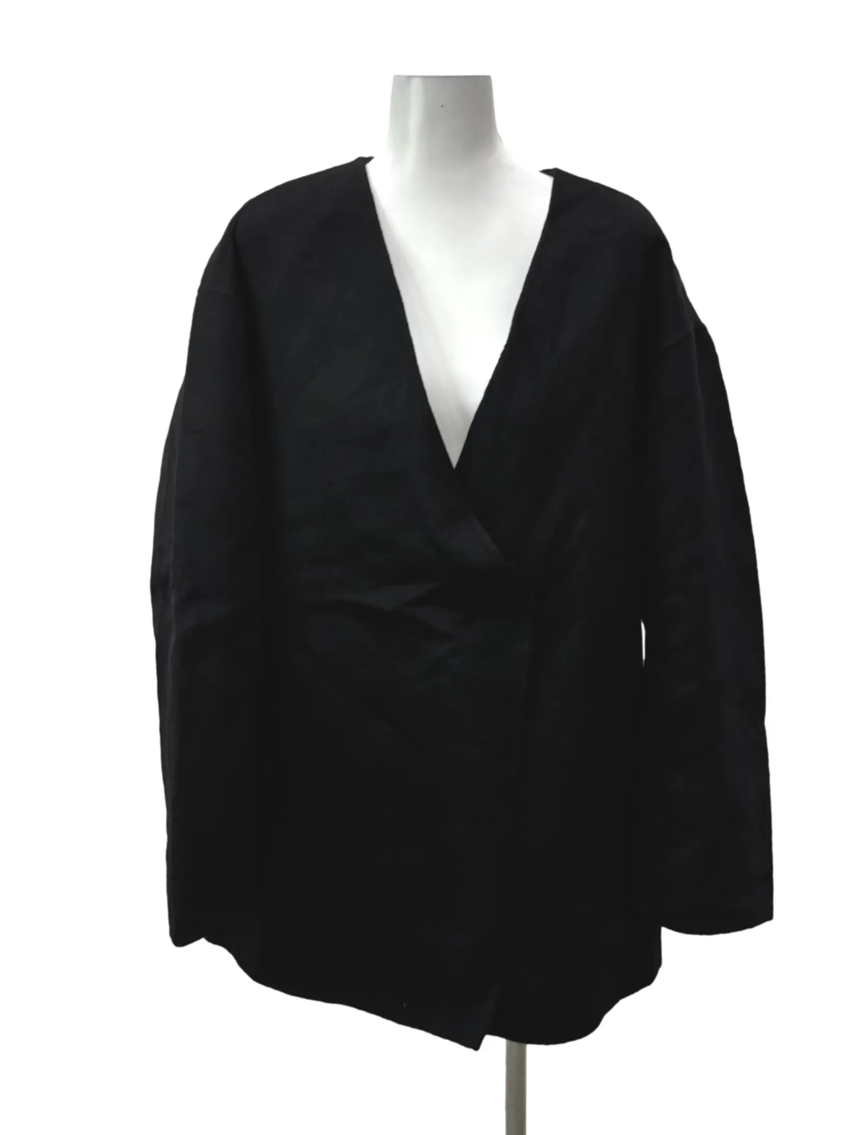 Black V-Neck Jacket