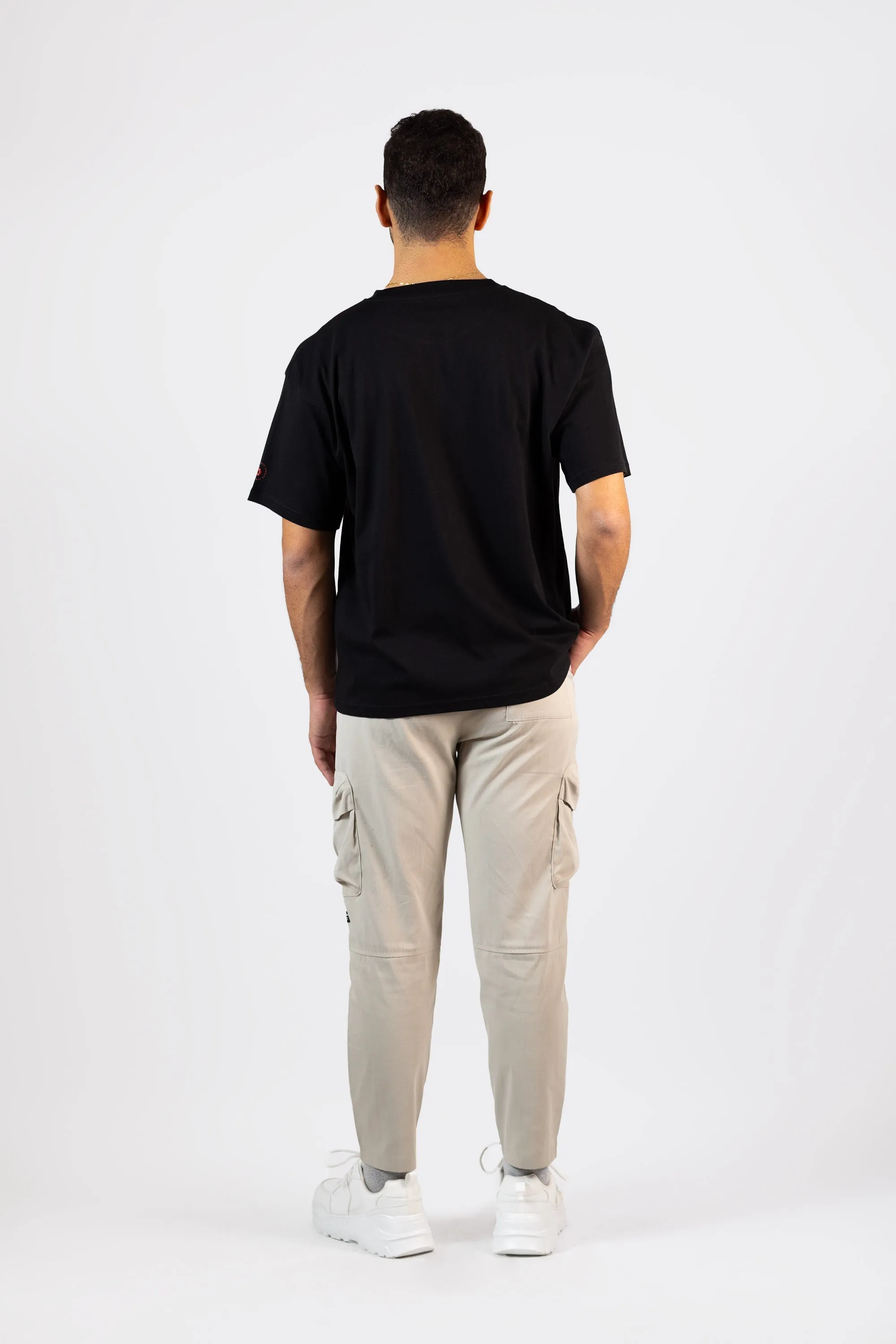 Black Verified Hobb حب T-shirt