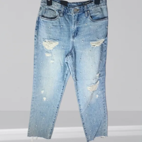 BlankNyc Distressed Pearl Jeans