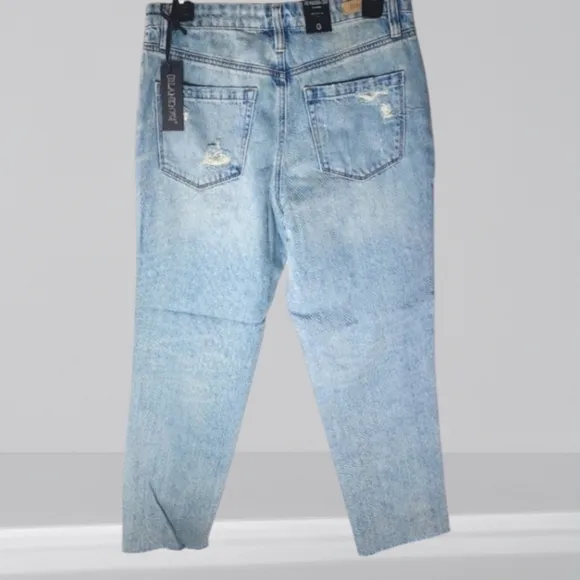 BlankNyc Distressed Pearl Jeans