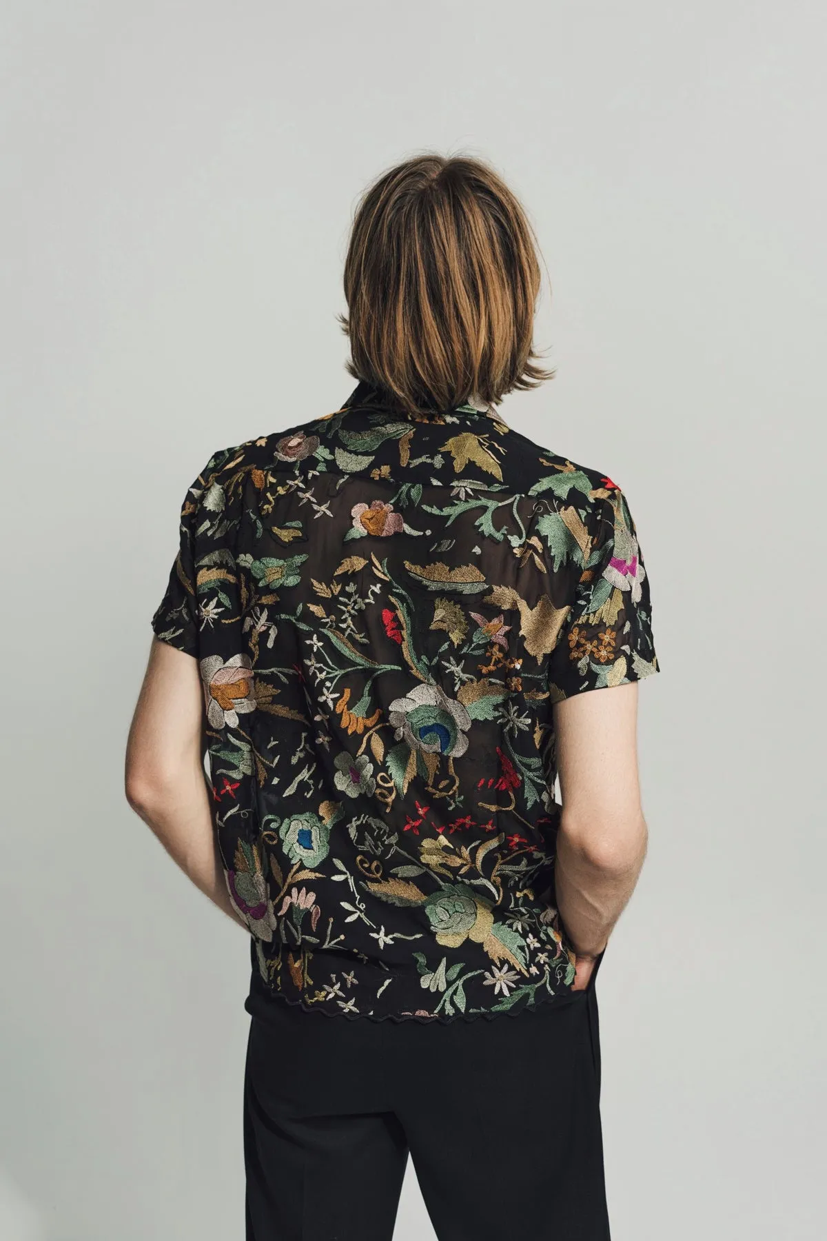 BODE | HEIRLOOM FLORAL SHORT SLEEVE SHIRT