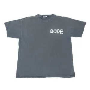 Bode Oversized Pearl Button T-Shirt Size Small