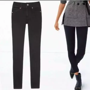 CAbi Cinched Skinny Jeans Black New no tags classic casual 14