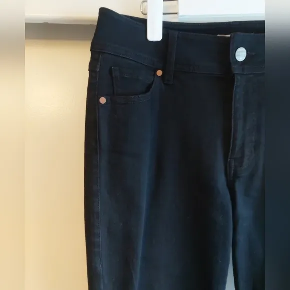 CAbi Cinched Skinny Jeans Black New no tags classic casual 14