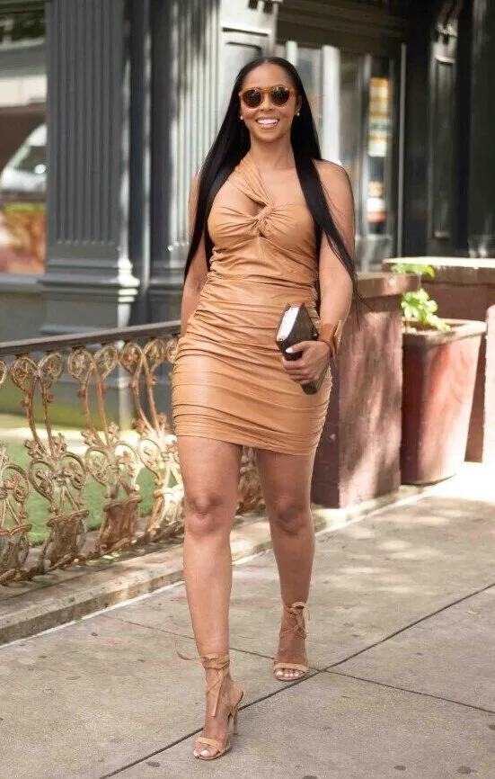 Caramel Drizzle Dress