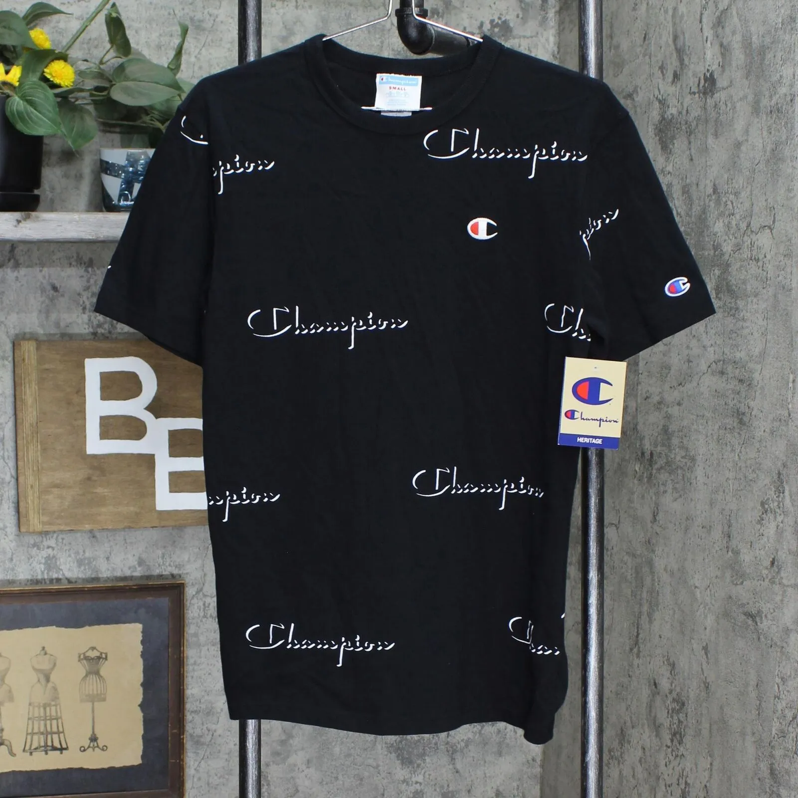 Champion Mens Heritage Short Sleeve T-Shirt Tee
