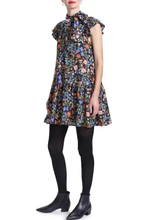 CHARLOTTE MINI DRESS- ENGLISH GARDEN