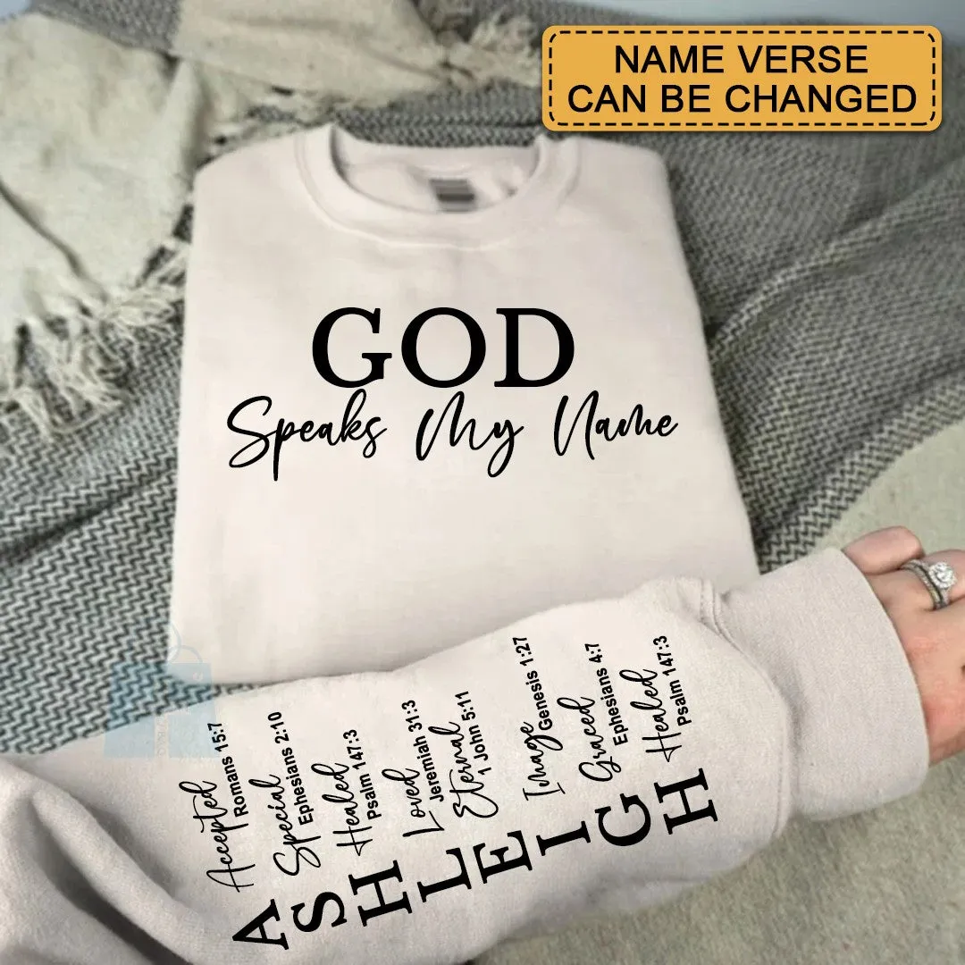 CHRISTIANARTBAG Custom Couple's Apparel : Uncover the sacred meaning of your name - Love Never Fail - Personalized T-Shirt - CAB01121724