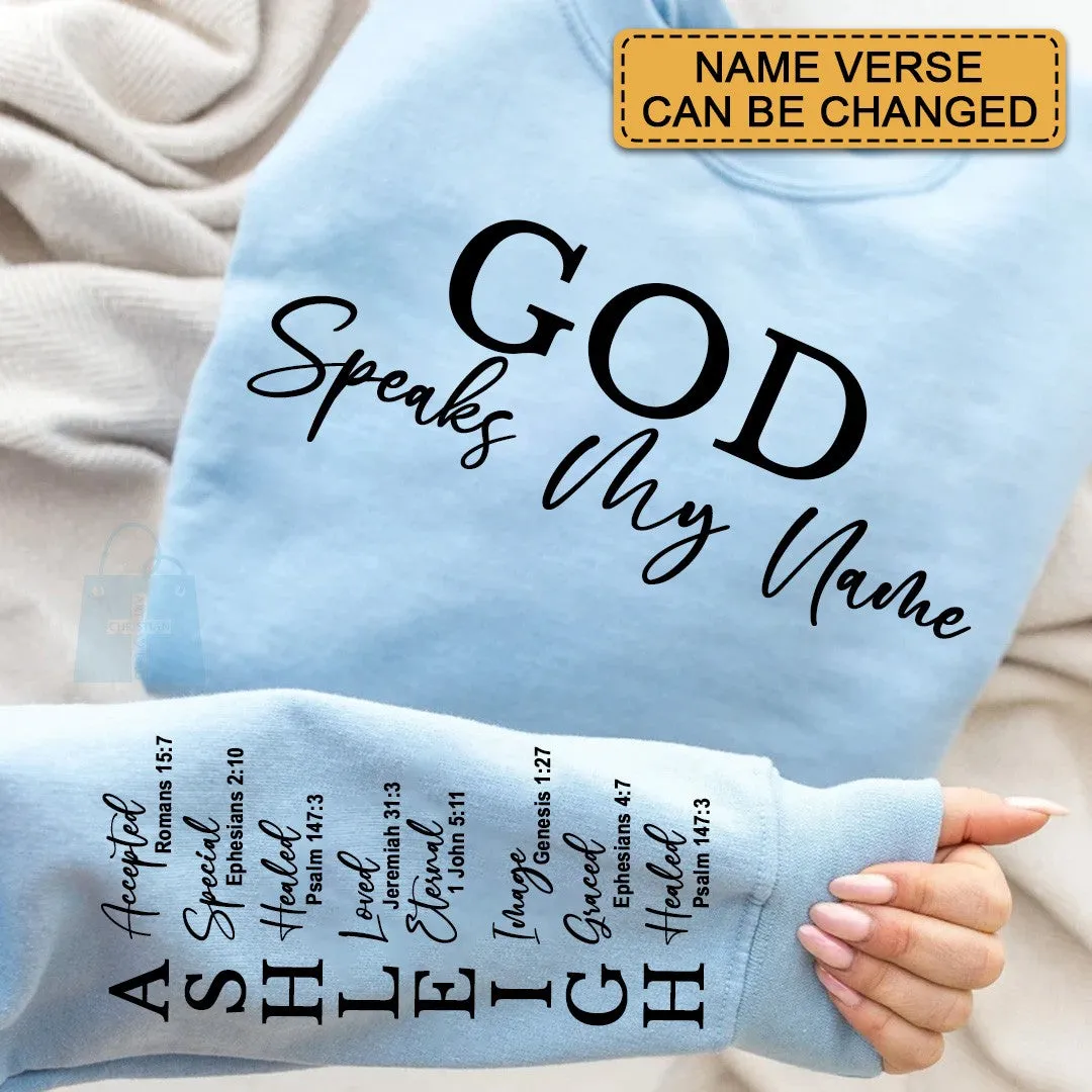 CHRISTIANARTBAG Custom Couple's Apparel : Uncover the sacred meaning of your name - Love Never Fail - Personalized T-Shirt - CAB01121724