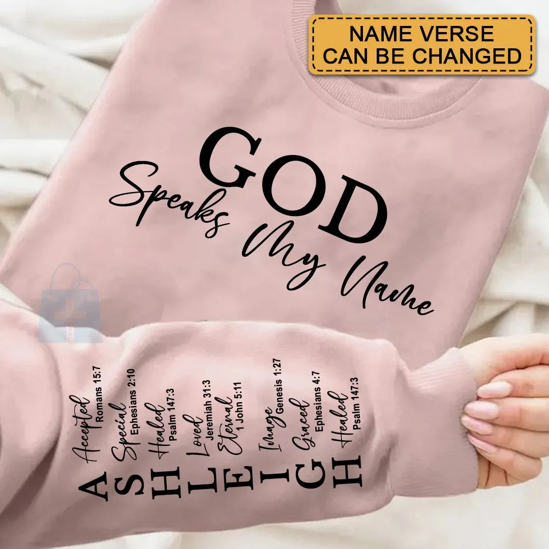 CHRISTIANARTBAG Custom Couple's Apparel : Uncover the sacred meaning of your name - Love Never Fail - Personalized T-Shirt - CAB01121724
