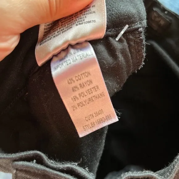 Citizens of Humanity Carlie High Rise Jeans in All Nite Black‎ Womens Size 25