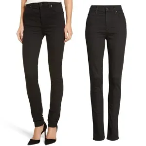 Citizens of Humanity Carlie High Rise Jeans in All Nite Black‎ Womens Size 25