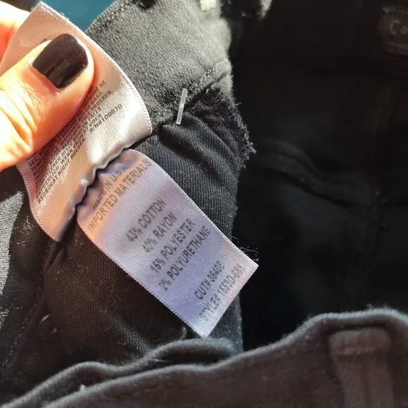 Citizens of Humanity Carlie High Rise Jeans in All Nite Black‎ Womens Size 25