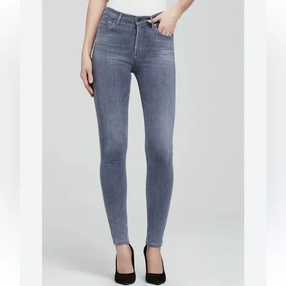 Citizens of Humanity | Rocket | Crop | High Rise | silver lining |Skinny | jeans