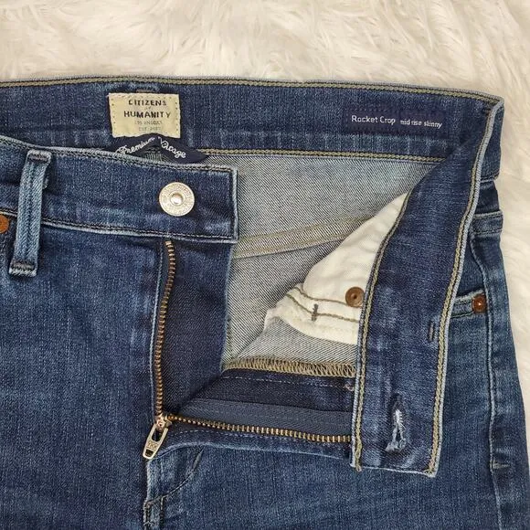 Citizens of Humanity Rocket Crop Skinny Jeans 27 / 4