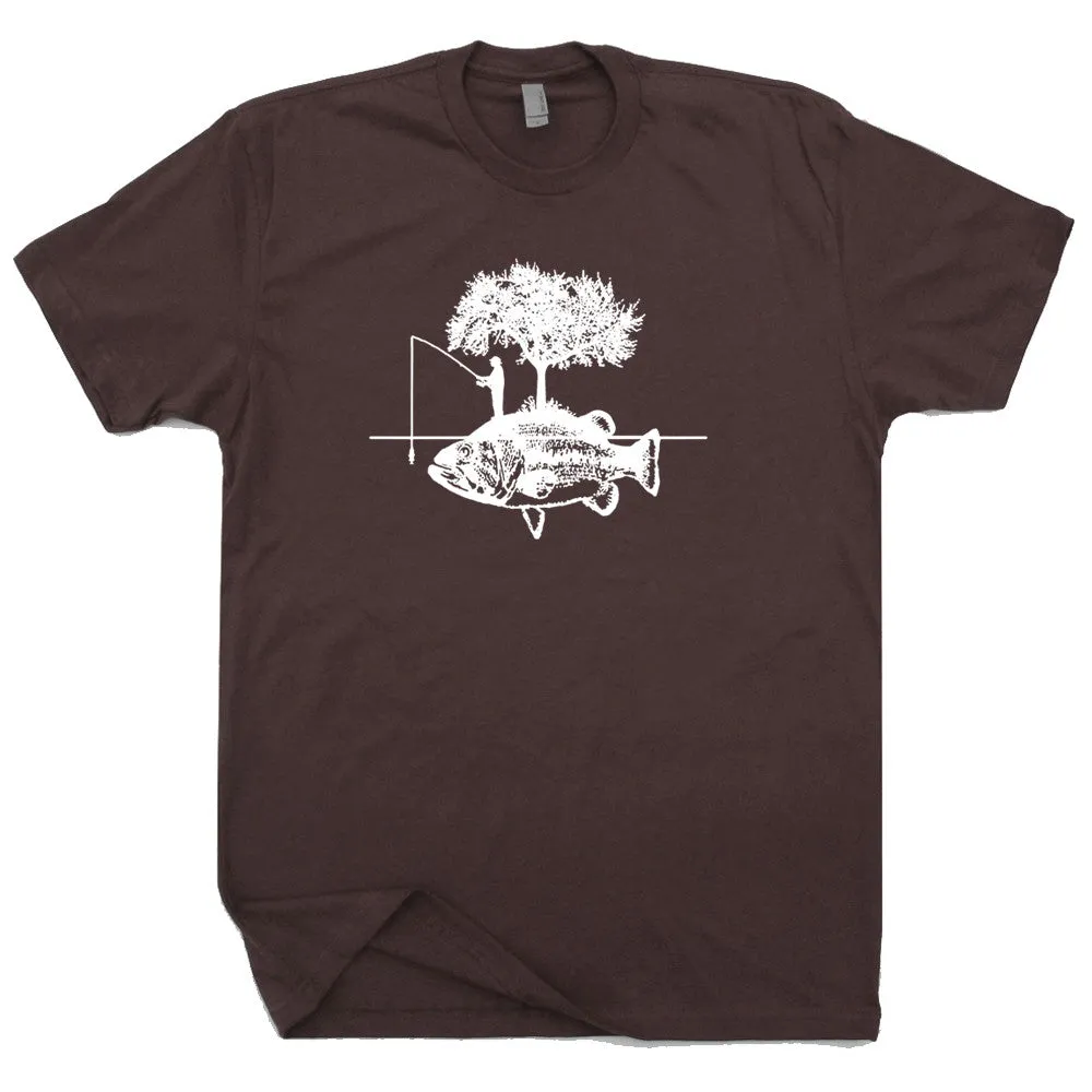 Cool Fishing T Shirt Fisherman T Shirt Vintage Fishing T Shirt Funny Fishing Tee