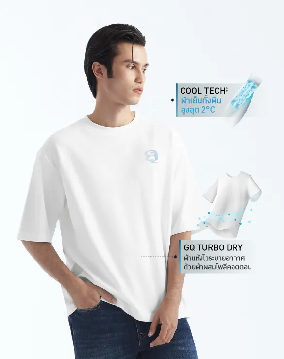 Cool Tech™ Oversized T-shirt Print [tshirt490]
