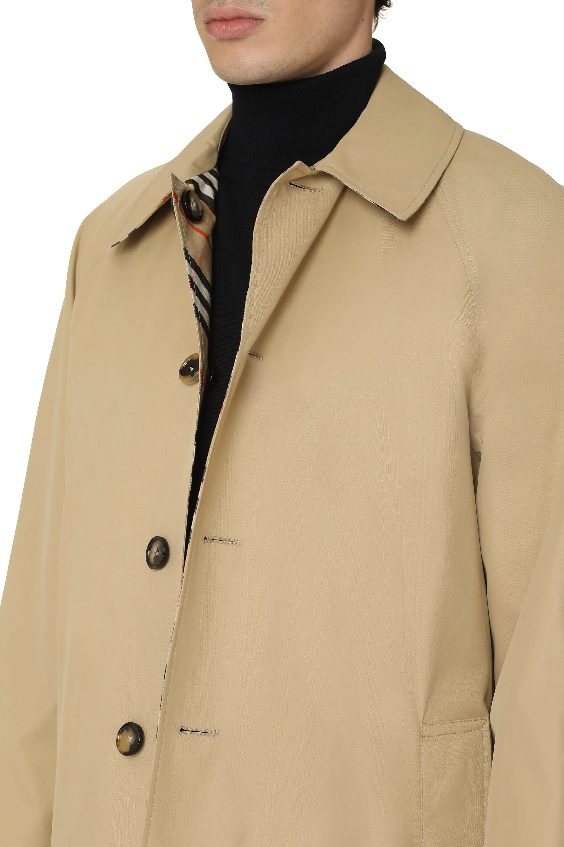 Cotton trench coat