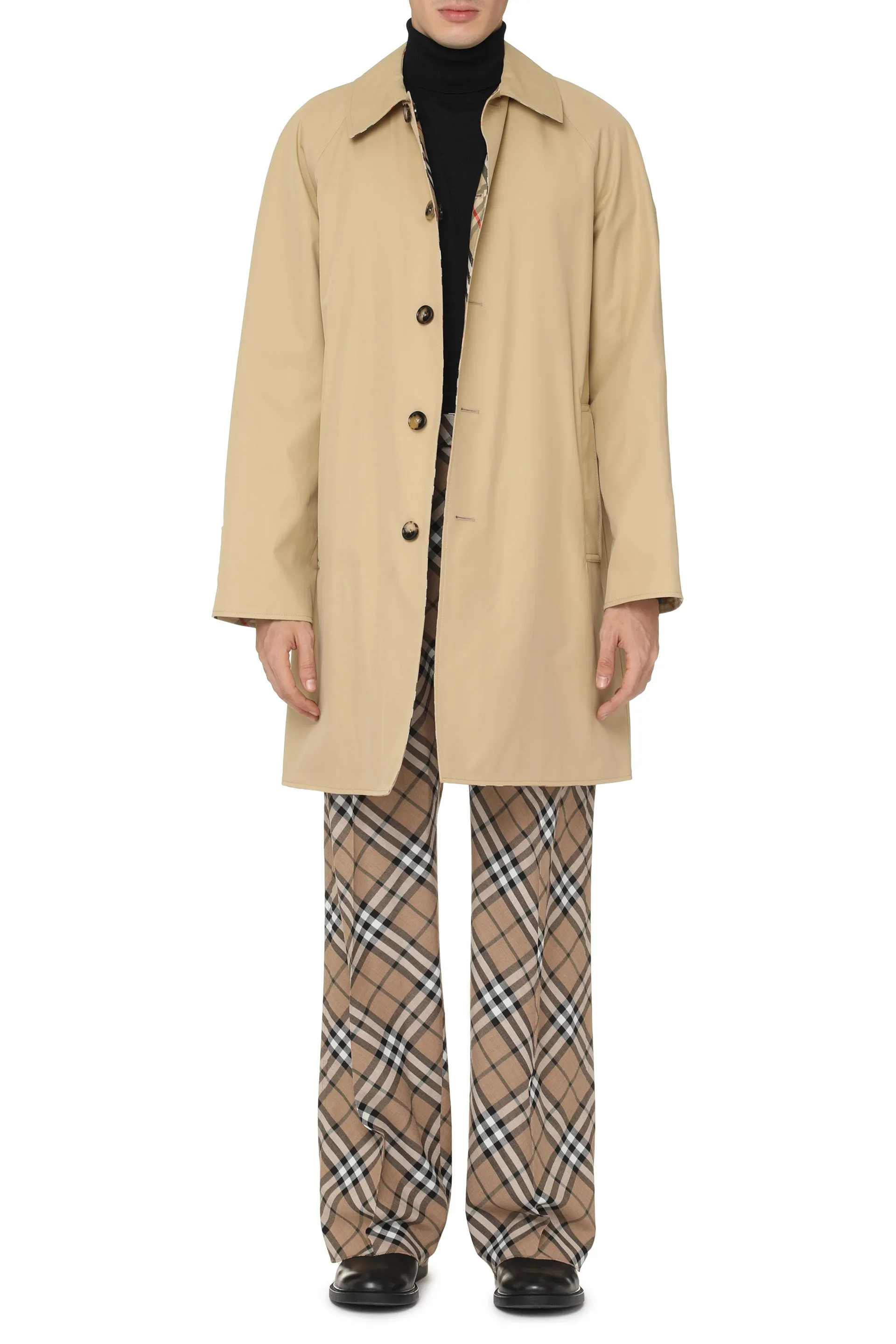 Cotton trench coat