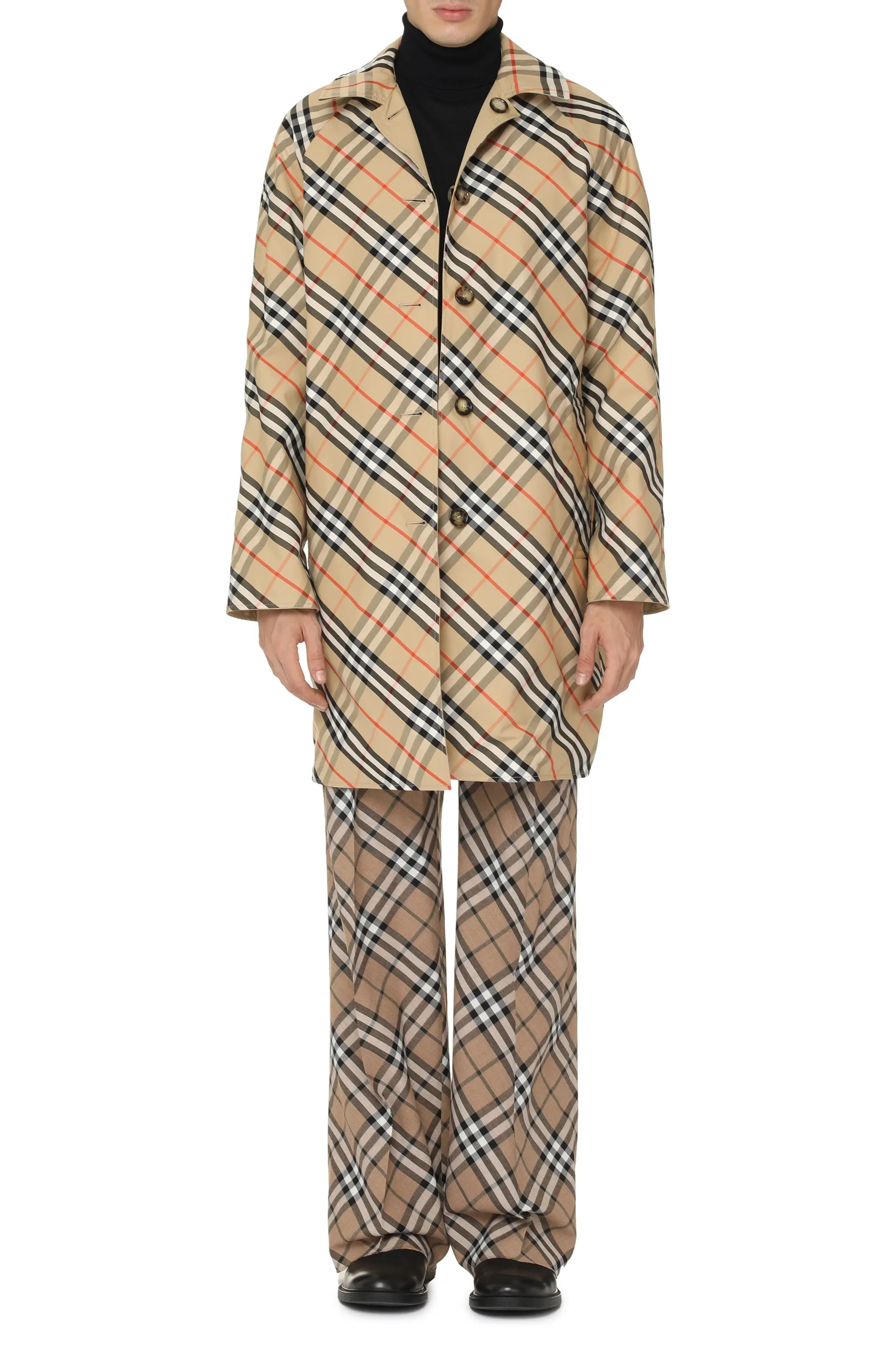 Cotton trench coat