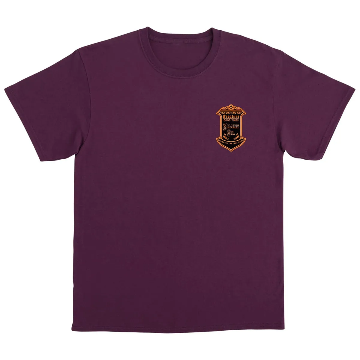 Creature - Last Drop Tee Eggplant