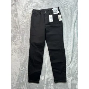 Curve Appeal Women Sz 8/29 Black Jeans Curvy Fit Skinny Stretch Denim Ladies NWT