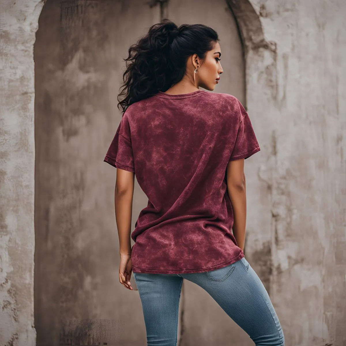 Custom Premium Unisex Acid Washed Oversized T-Shirts