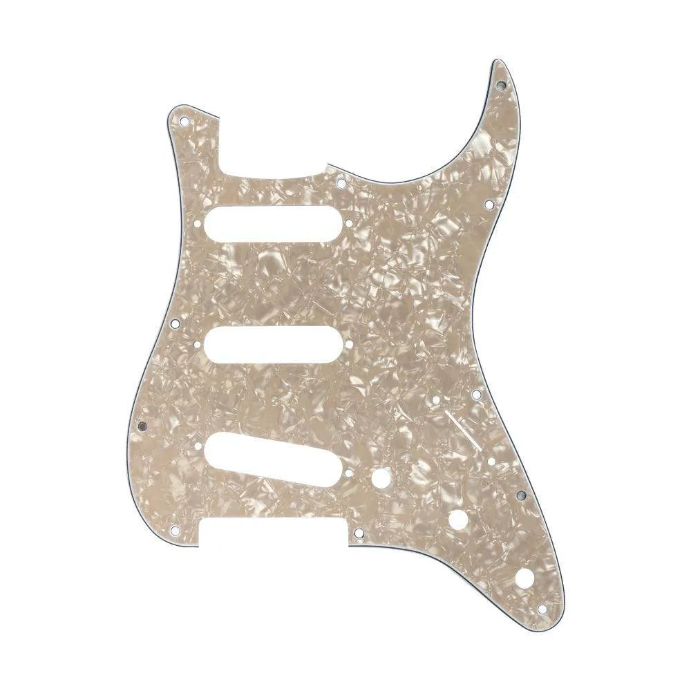 D'Andrea Scratchplate ~ S-Style ~ Vintage Pearl