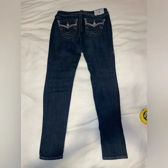 Dark Wash True Religion Skinny Jeans